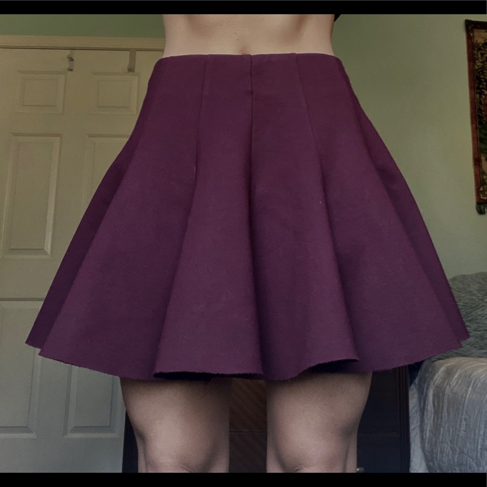 Eggplant Skaterskirt